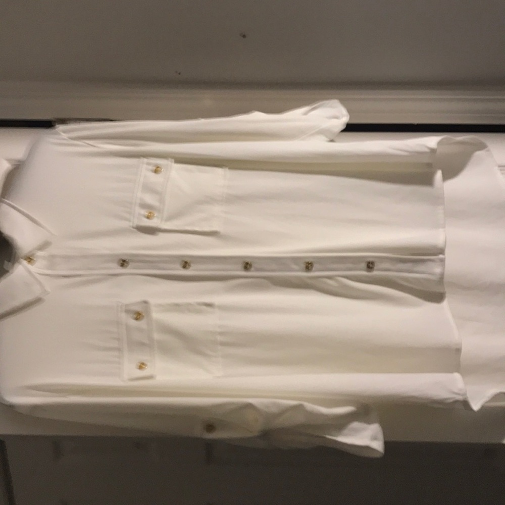 Cream blouse