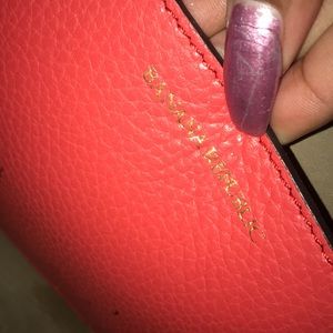 Red banana republic handbag