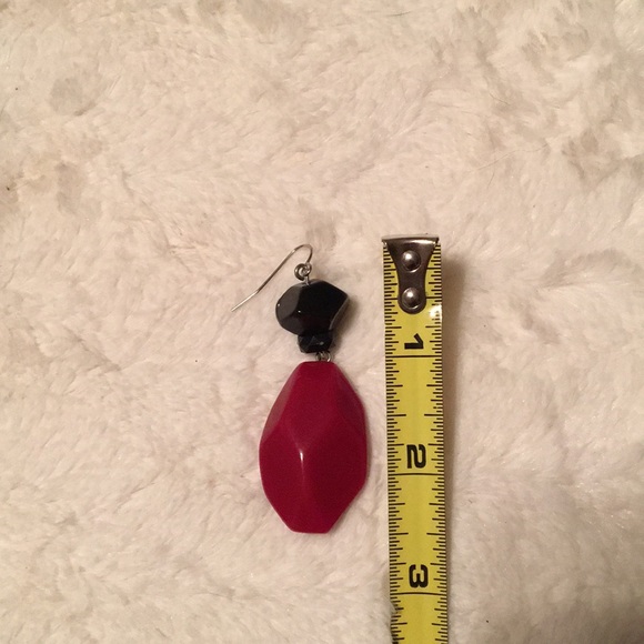 Large drop earrings - Picture 4 of 4