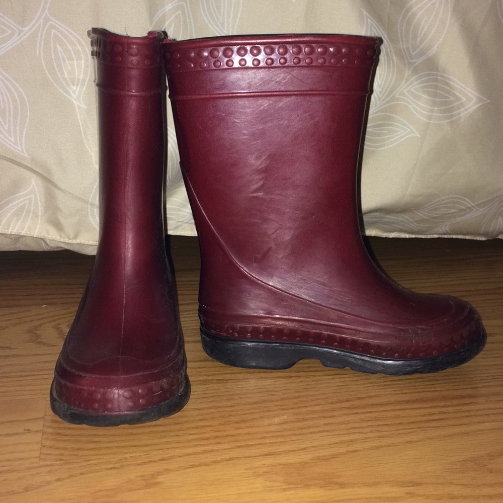 Girls rain boots