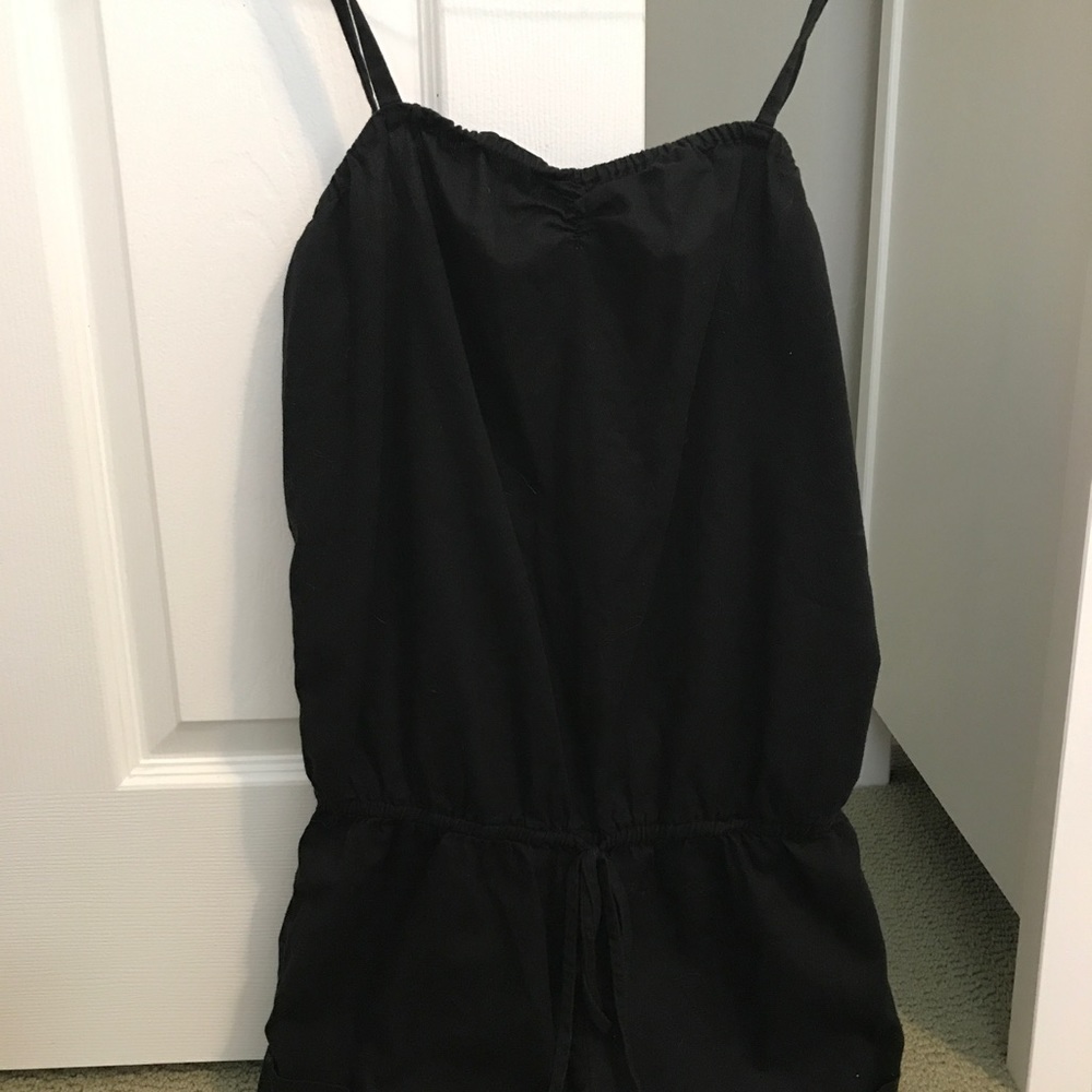 Black romper from PINK