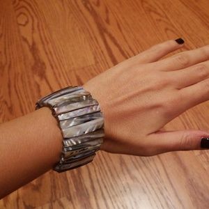 Seashell elastic bracelet