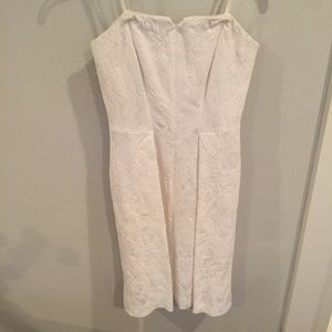 Lauren evening white dress