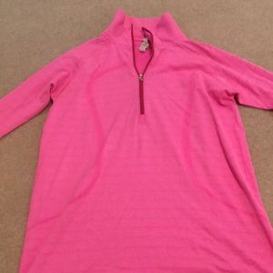 Hot pink lululemon quarter zip