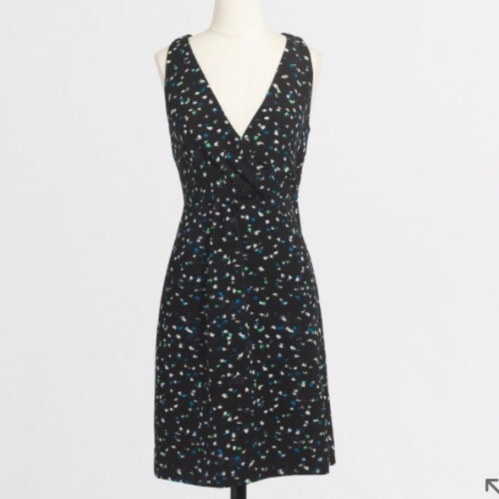 J Crew multicolored spotted dress 👗