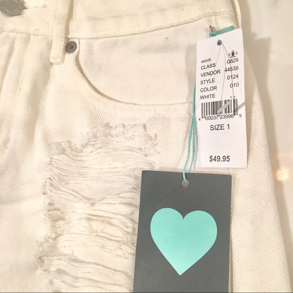 NWT Kendall & Kylie PacSun super high rise shorts - Picture 5 of 7