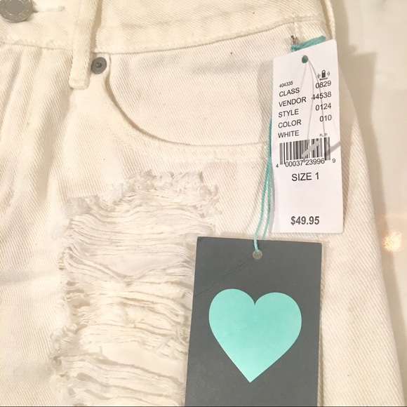 NWT Kendall & Kylie PacSun super high rise shorts - Picture 5 of 7