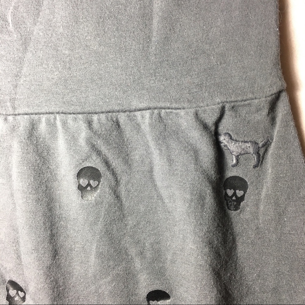 PINK skull skirt