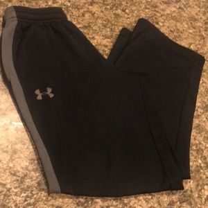 Boys XL fleece type Under Armour pants