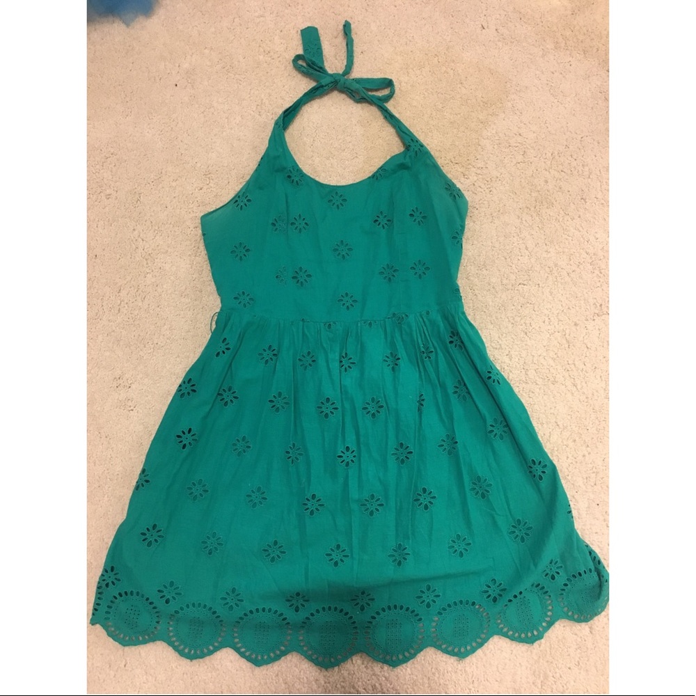 Aeropostale Halter Sundress (Green)