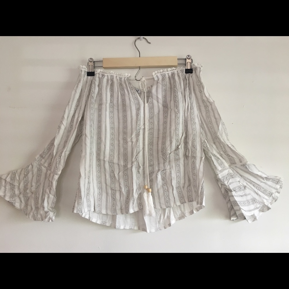 Off the shoulder blouse