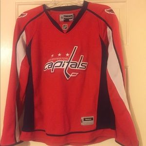 Washington Capitals Reebok NHL premiere jersey