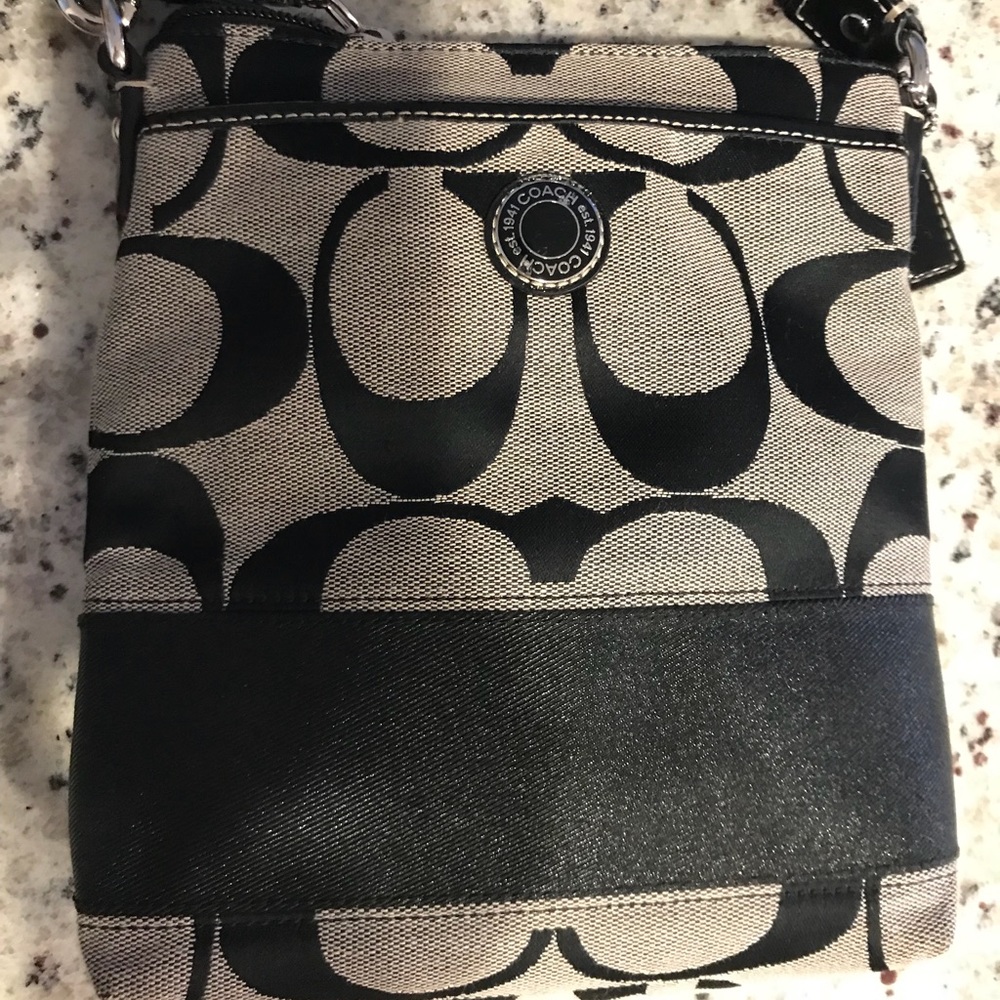 Coach crossbody purse and change purse