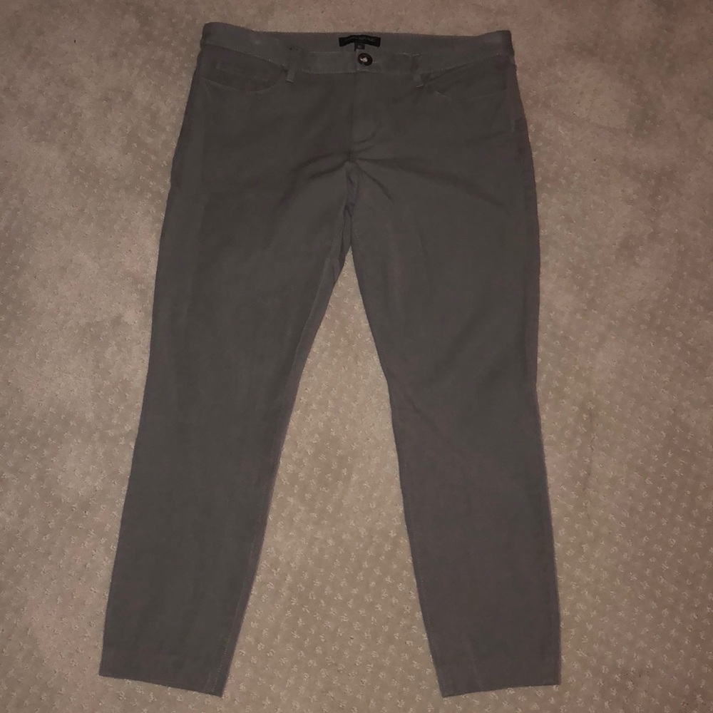 Banana Republic Gray Sloan Five Pocket Leggings