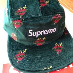 Supreme Sacred Hearts Camp Cap Green