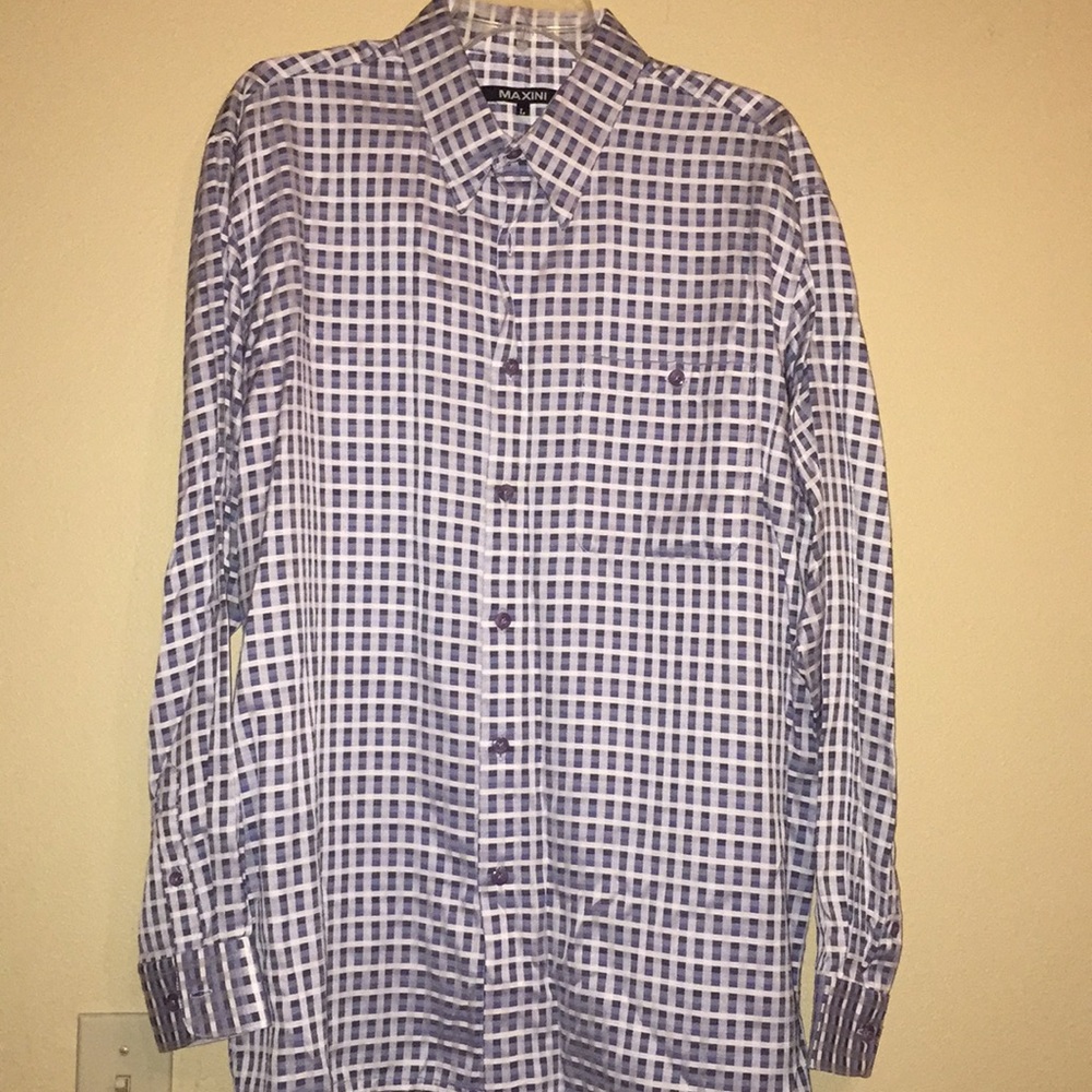 Blue & White men’s shirt