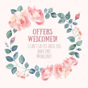 🌸OFFERS WELCOMED!🌸