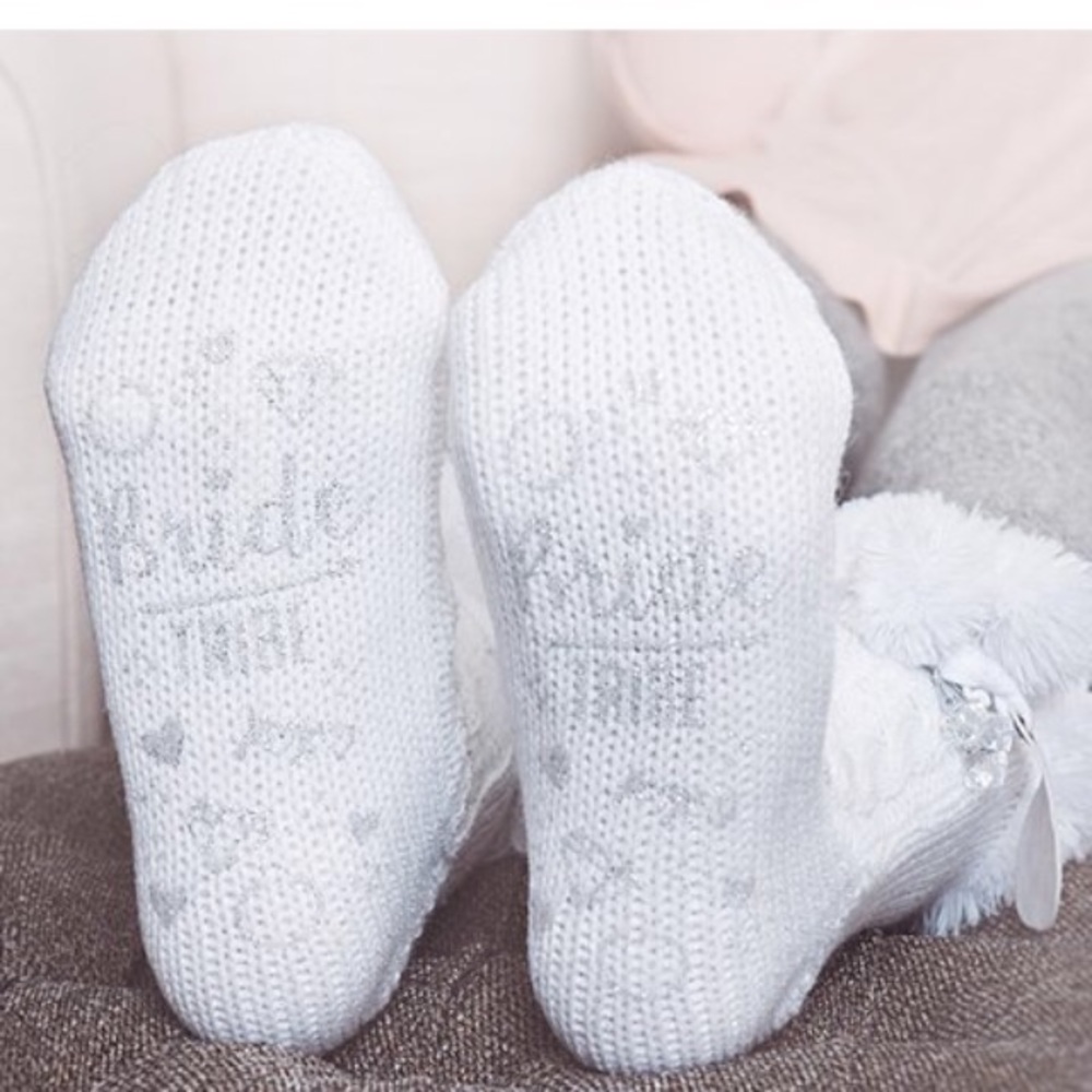Bride Tribe Winter Wedding Socks by Muk Luks - Picture 2 of 7