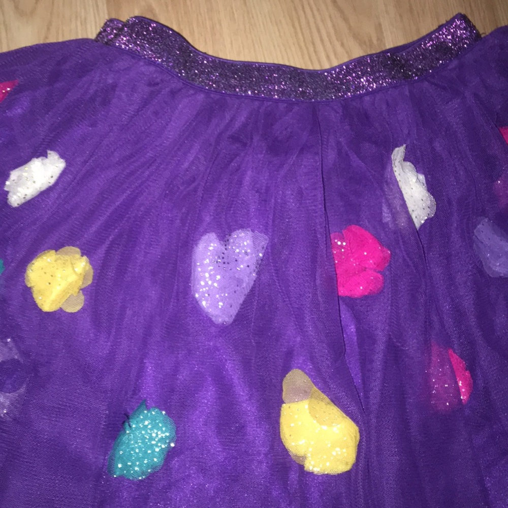 Size  XL 14 Girls flower skirt