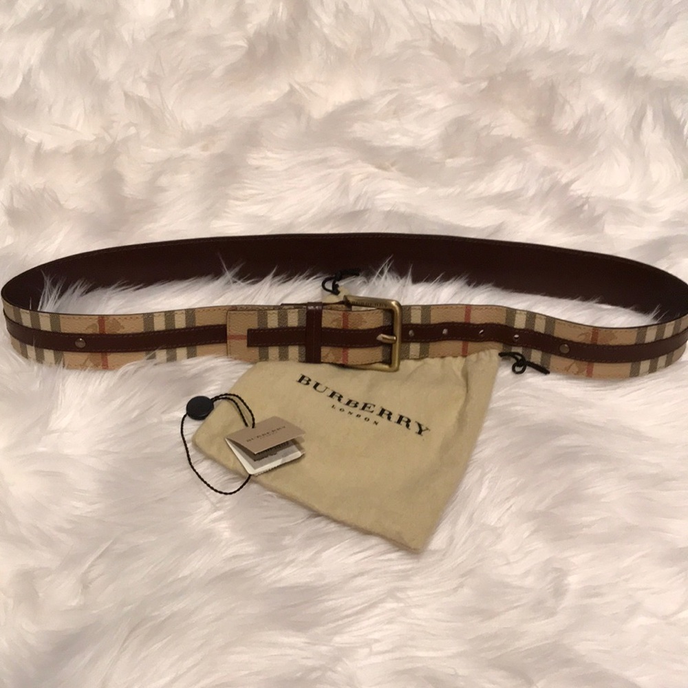 Authentic Burberry belt