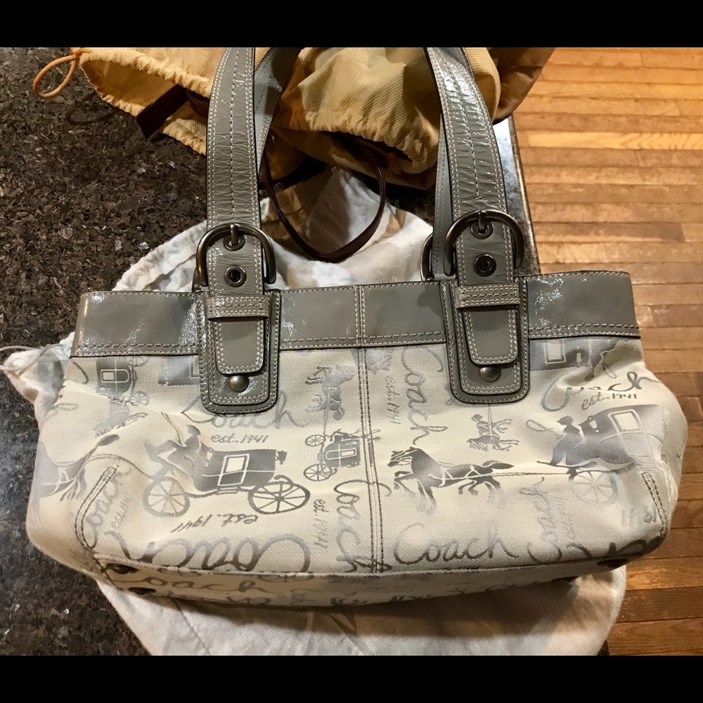 Coach bag and wallet set-signature collection