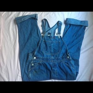 Denim overalls
