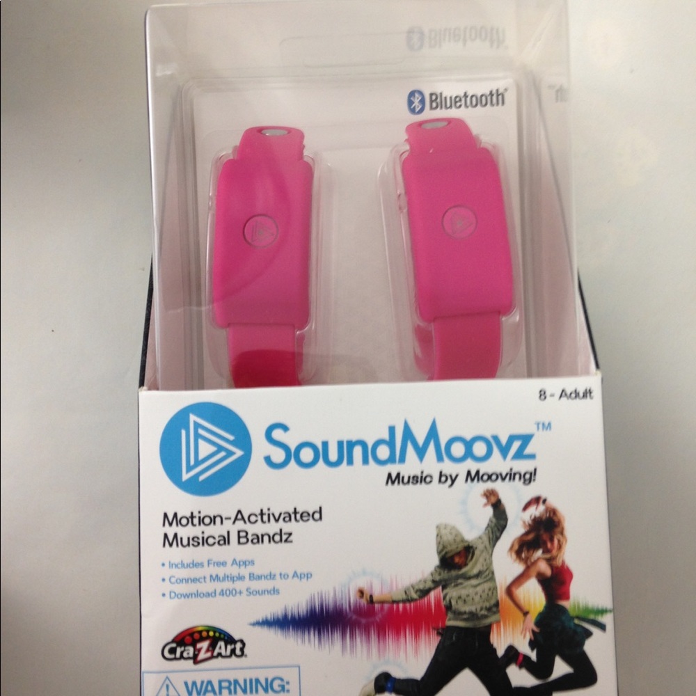 SoundMoovz bandz musical wrist bands w free app