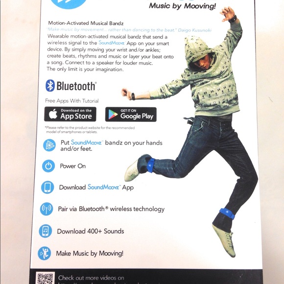 SoundMoovz bandz musical wrist bands w free app - Picture 4 of 4