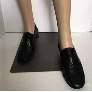 Latinas by V Black  Leather Oxford shoes Sz 7