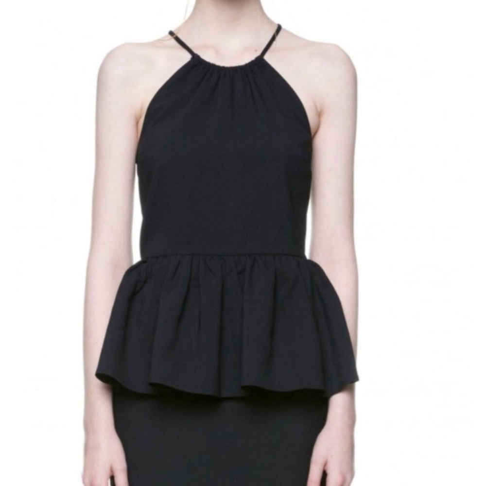 English Factory Peplum Dress