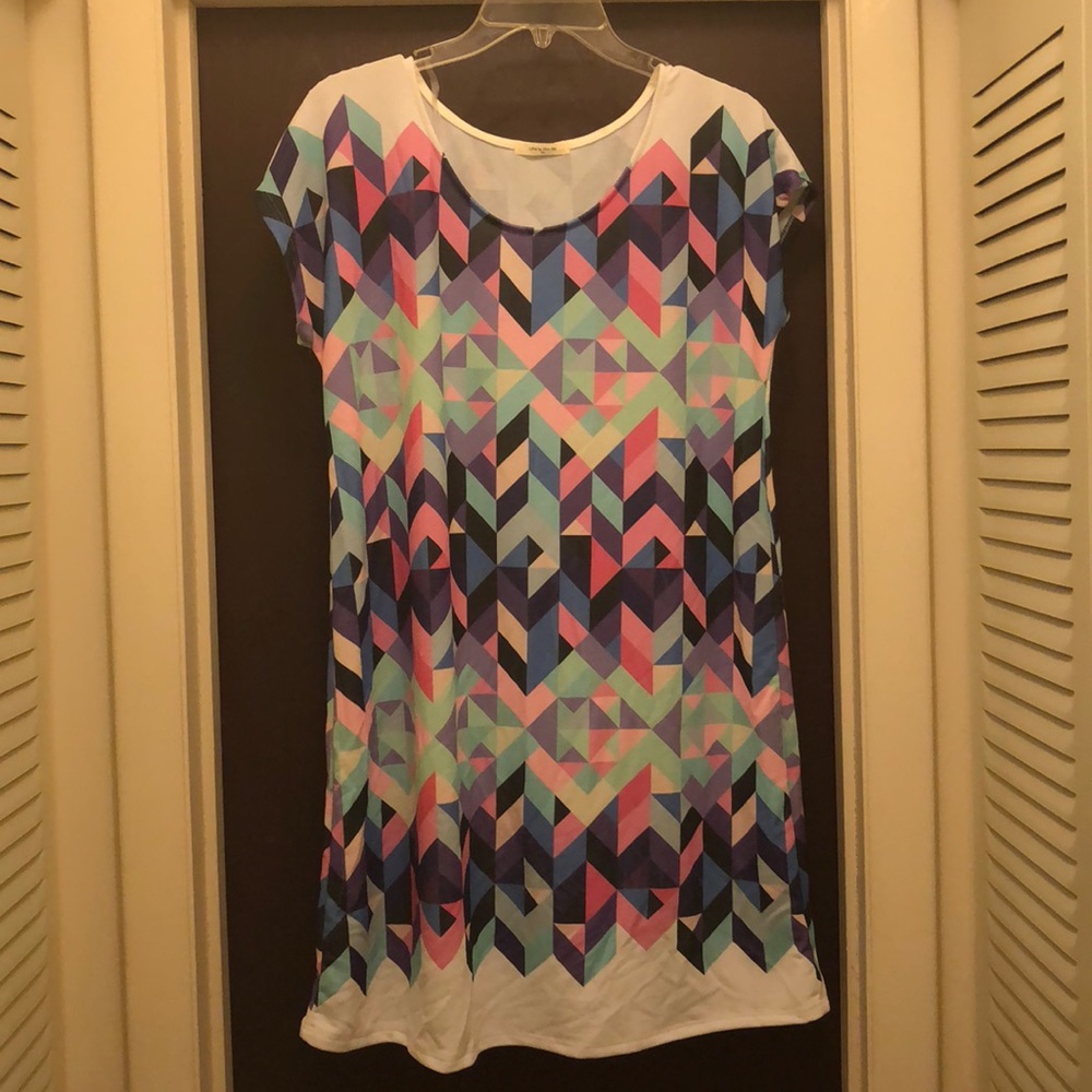 Geometric Bodycon Dress