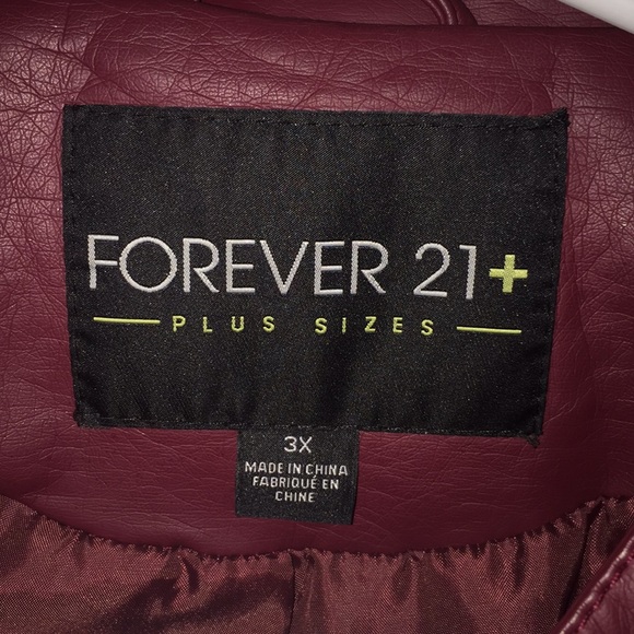 SOLD*** Forever 21 Moto Jacket - Picture 4 of 4