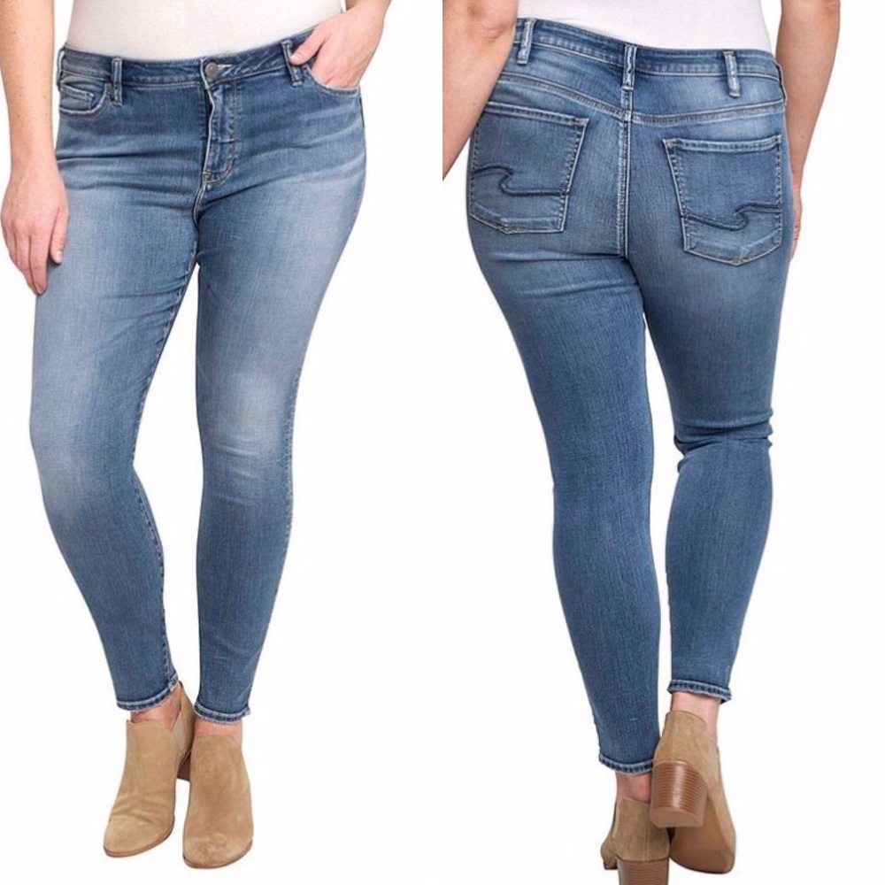 Silver brand plus size jeggings