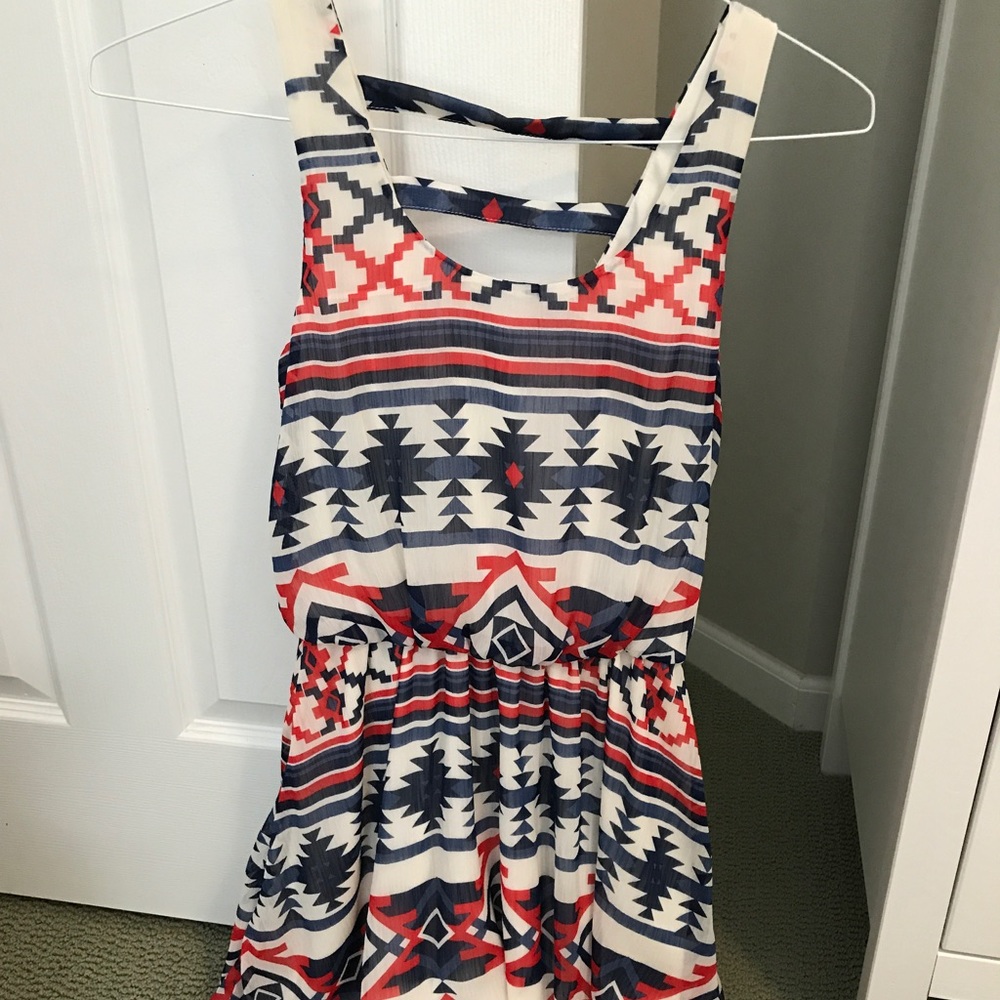 Target patterned dress