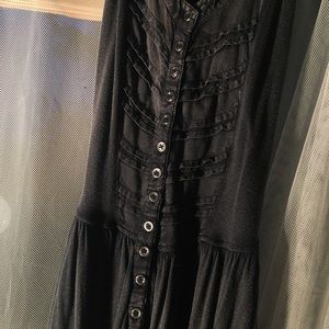 Grey Victorian Style Dress