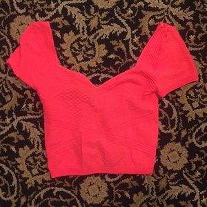 Stretchy Bebe crop top