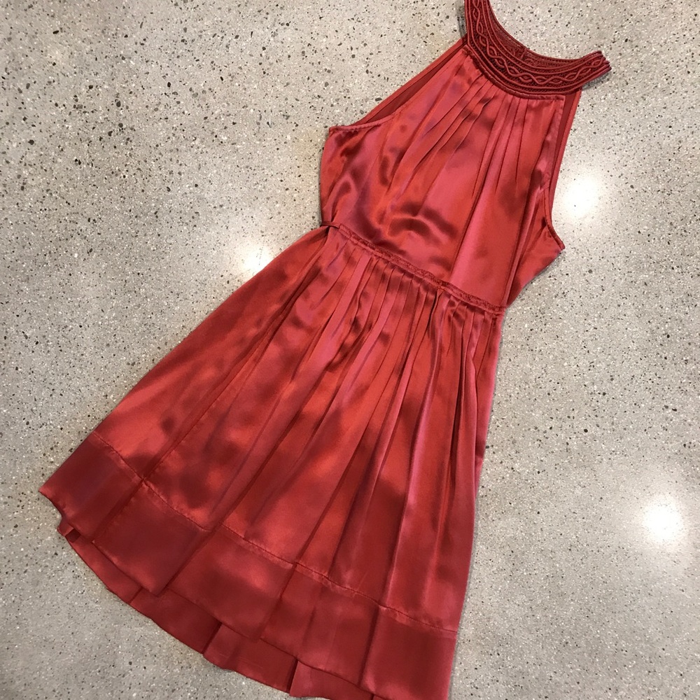 BCBG MaxAzria 100% Silk Party Dress