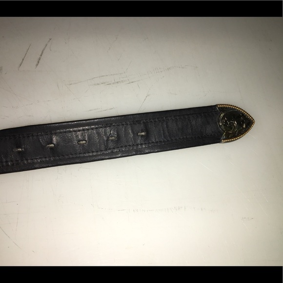 Beaded leather belt main image 4