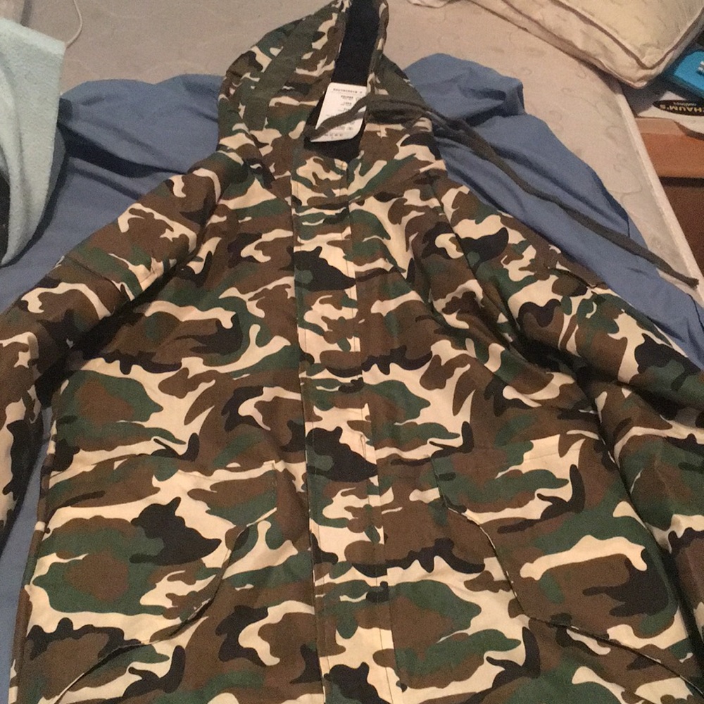 Camouflage men's jacket