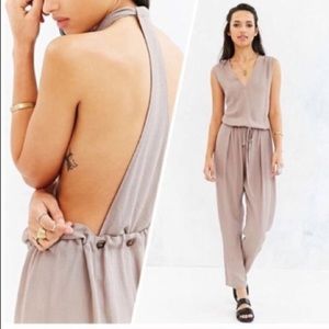 NEVER WORN BEIGE COPE URBAN OUTFITTERS JUMPSUIT