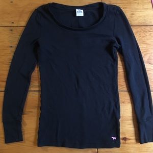 PINK long sleeve thermal top