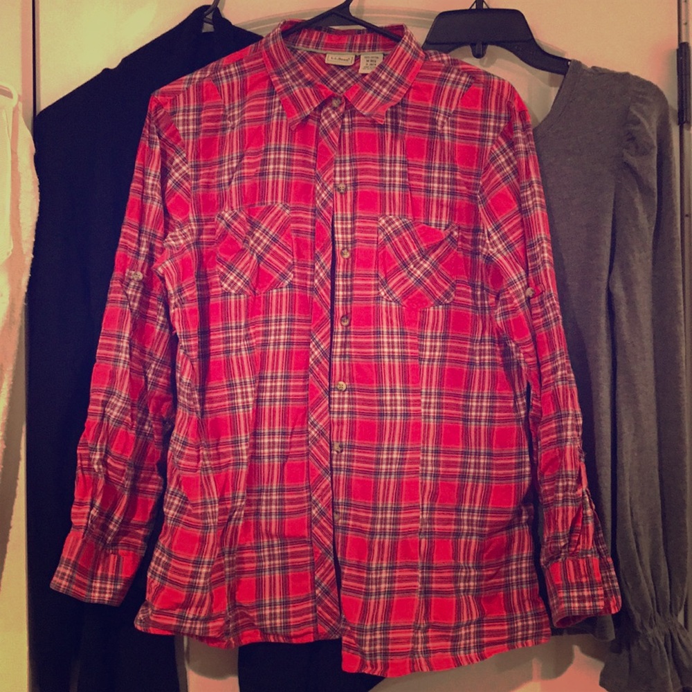 Classic Plaid llbean button down