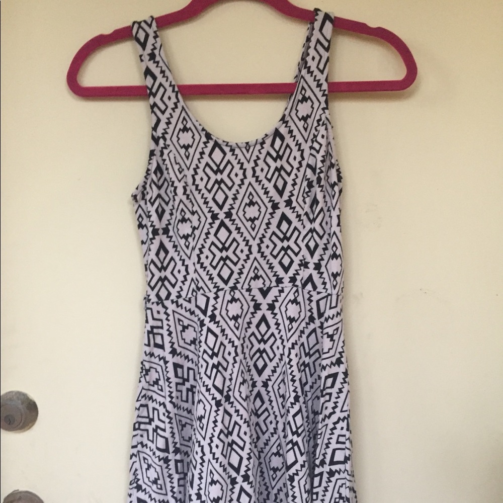Iris Los Angeles mini dress with Aztec print.