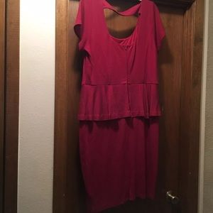 Torrid Peplum Dress Size 18