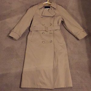 London fog trench coat