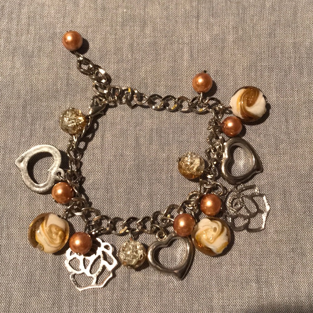 Gold Charm Bracelet