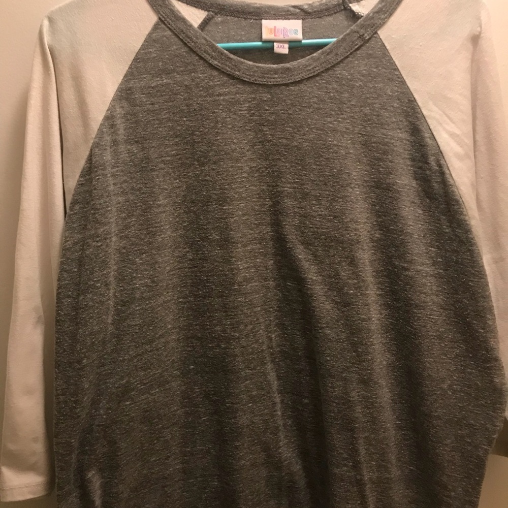LuLaRoe 3XL Randy Grey and White!!!