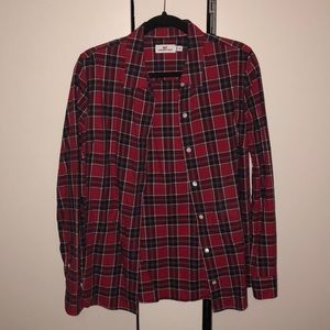 Vineyard Vines Holiday Plaid Button Down