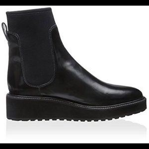 Loeffler Randall black Chelsea wedge boot 8.5.
