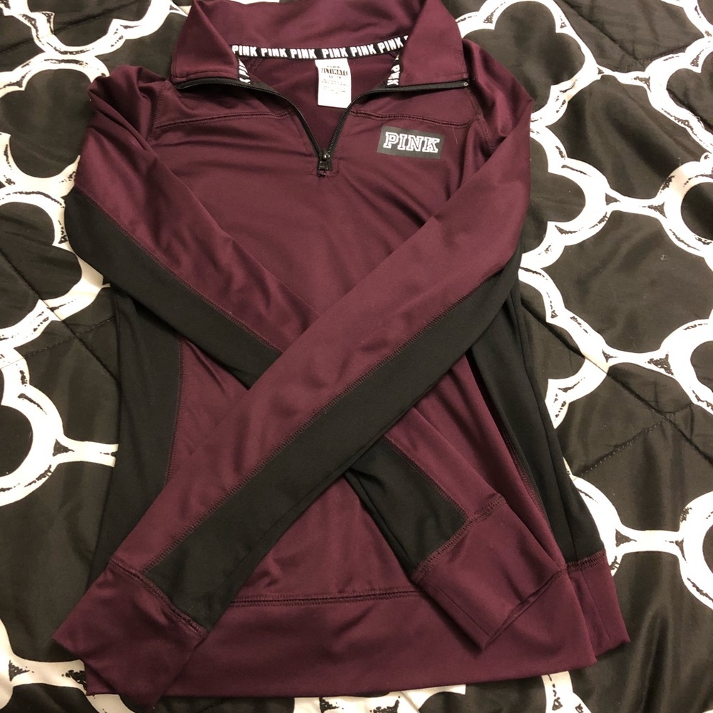 victoria’s secret PINK athletic quarter zip